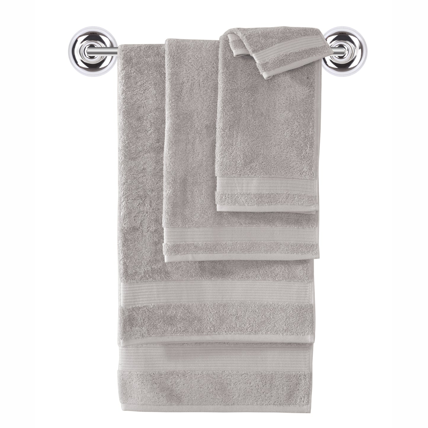Serenity 6 PC Towel Set Stone