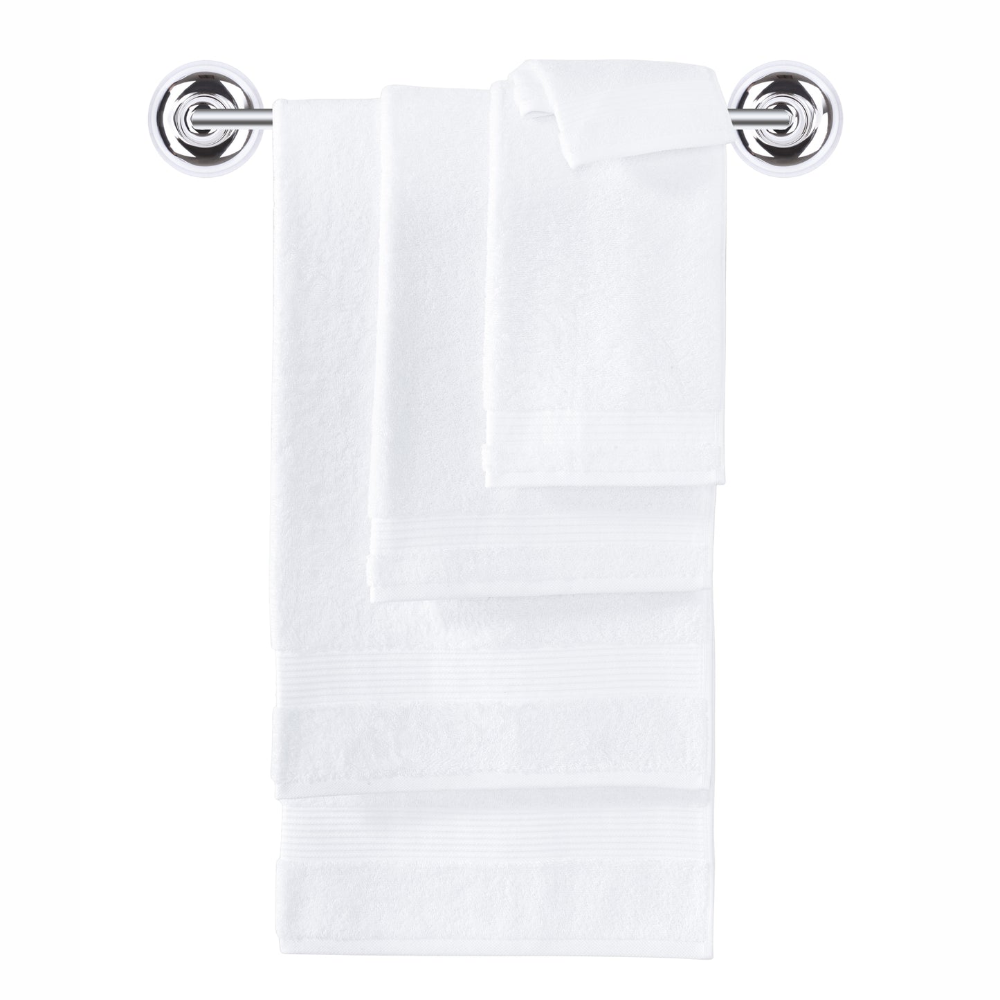 Serenity 6 PC Towel Set White