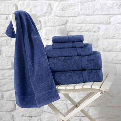 Comfort 6 PC Towel Set Navy