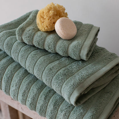 Cloud 6 PC Towel Set Sea Foam