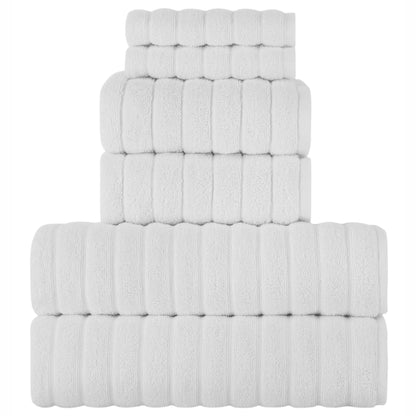 Cloud 6 PC Towel Set White