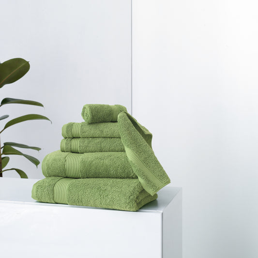 Serenity 6 PC Towel Set Greenery