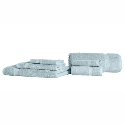 Comfort 6 PC Towel Set Seafoam Green