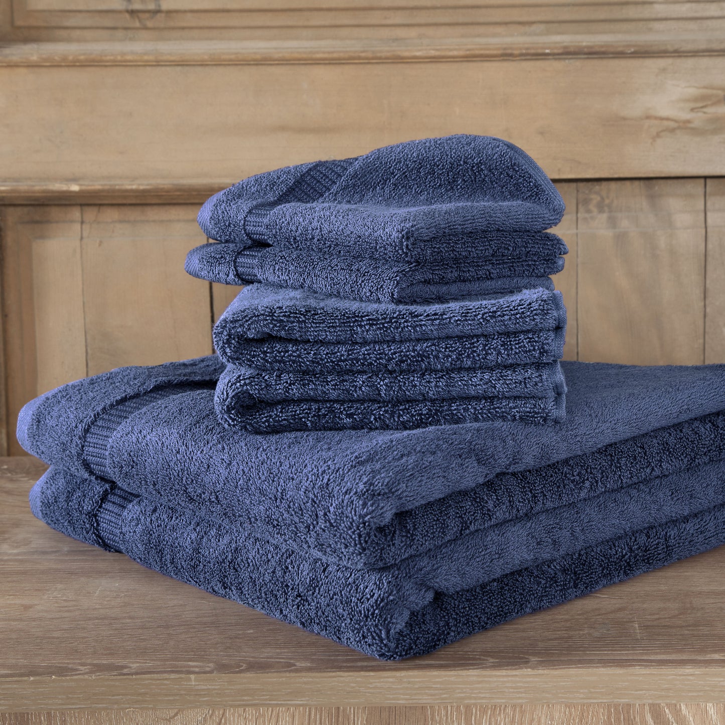 Comfort 6 PC Towel Set Navy