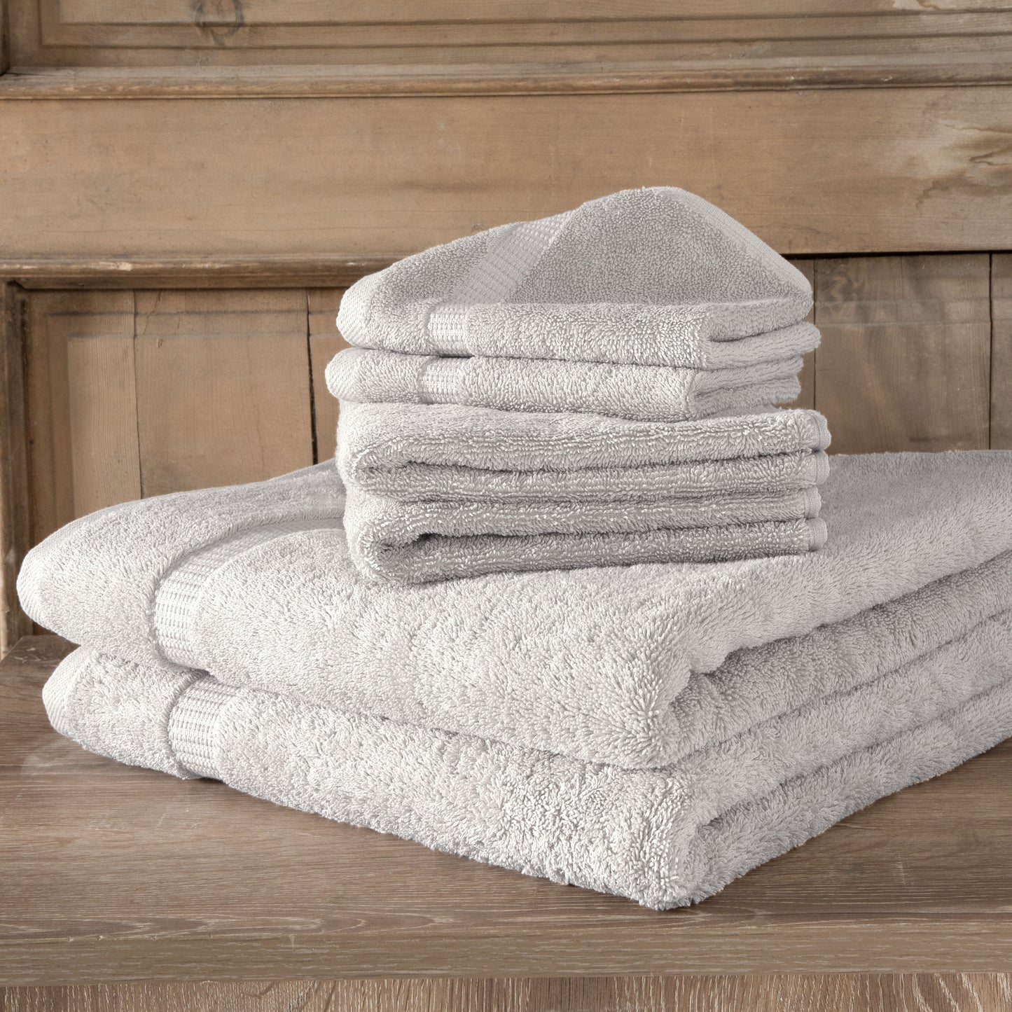 Comfort 6 PC Towel Set Stone