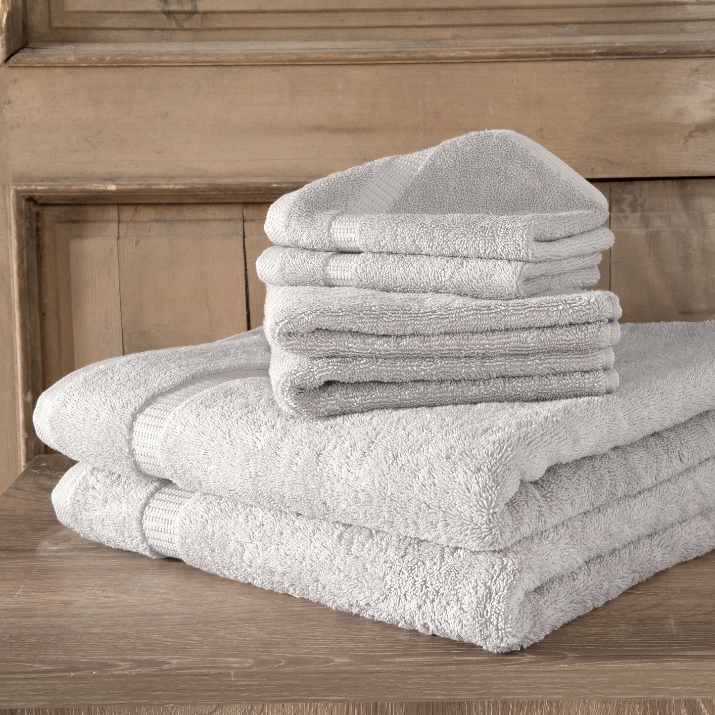 Comfort 6 PC Towel Set White
