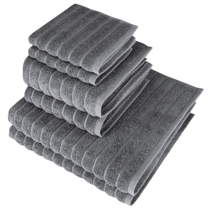 Cloud 6 PC Towel Set Gray