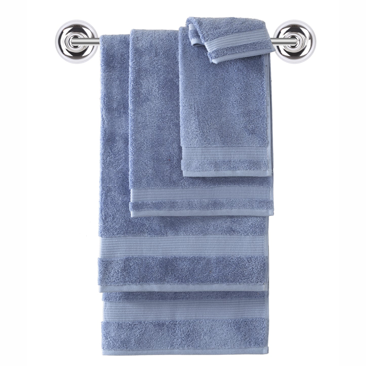 Serenity 6 PC Towel Set Serenity Blue