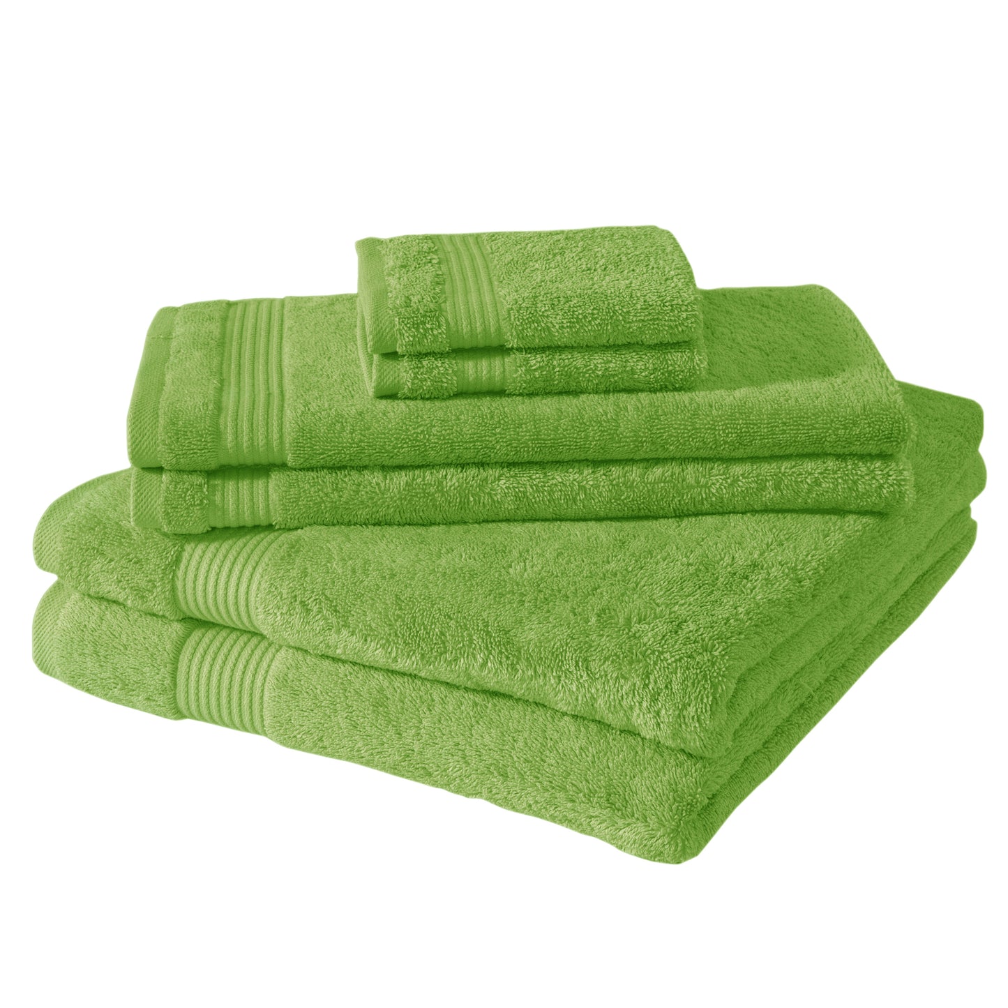 Serenity 6 PC Towel Set Greenery