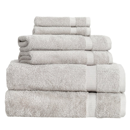 Comfort 6 PC Towel Set Stone