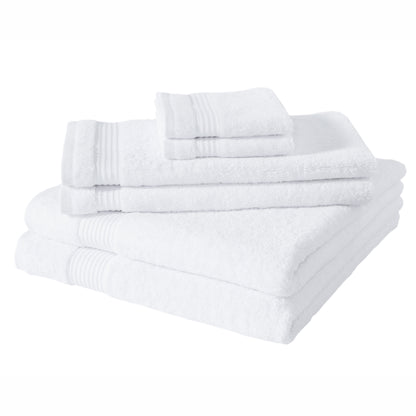 Serenity 6 PC Towel Set White